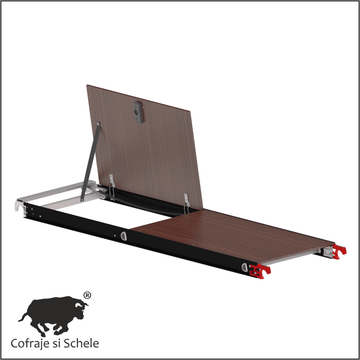 Platformă lemn cu trapa 2.45x0.60m RS5