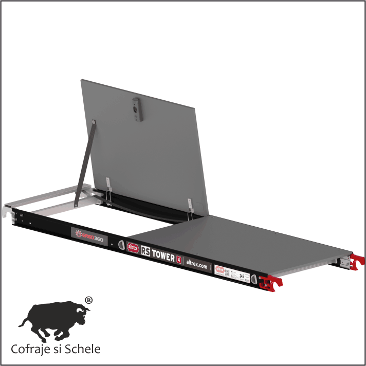 Platformă Fiber-Deck® cu trapa 2.45x0.60m RS5