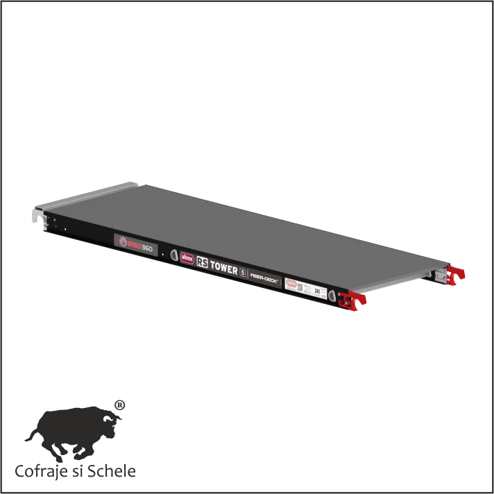 Platformă Fiber-Deck® simplă 2.45x60m RS5