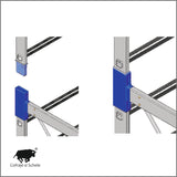 Schela aluminiu ULYSSE 3,70m inaltime EN1004-1