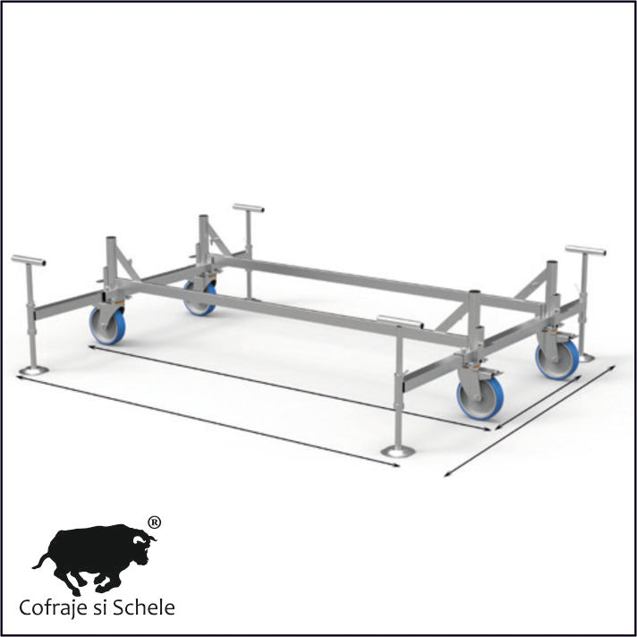 Baza Schela Mobila SYSTEM 75x200
