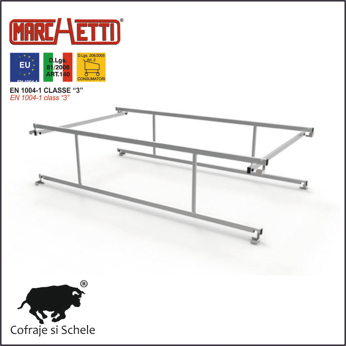 Parapet Final EN 1004-1 Schela SYSTEM 120x180