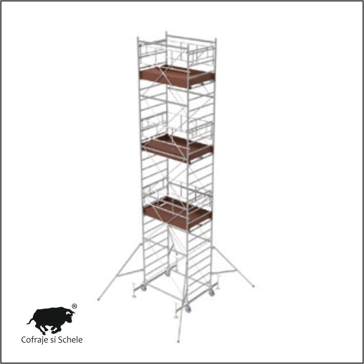 SCHELA otel SYSTEM 8m inaltime