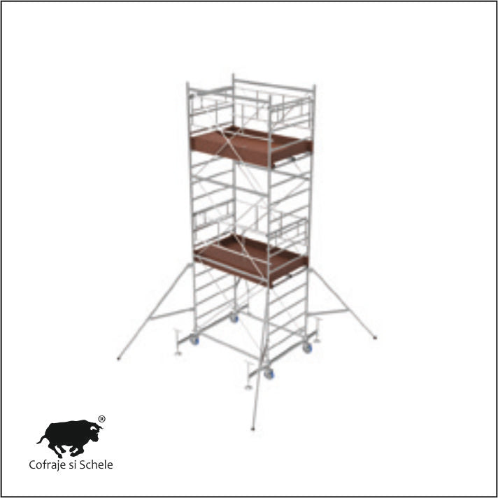 SCHELA otel SYSTEM EN1004-1 5m inaltime