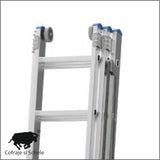 Scara aluminiu Azzurra transformabila AC312, 3 elemente, 8,65m