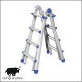 Scara telescopica multifunctionala EQU33, 2,95m EN131