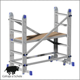 Schela aluminiu multifunctionala TEAM