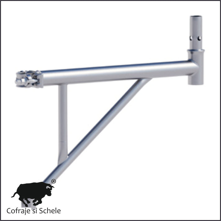 Consola schela zincata 55cm