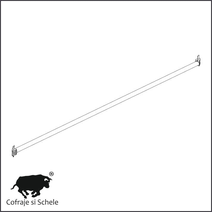 Diagonale orizontale 100x83cm schela multidirectionala Ringlock MP