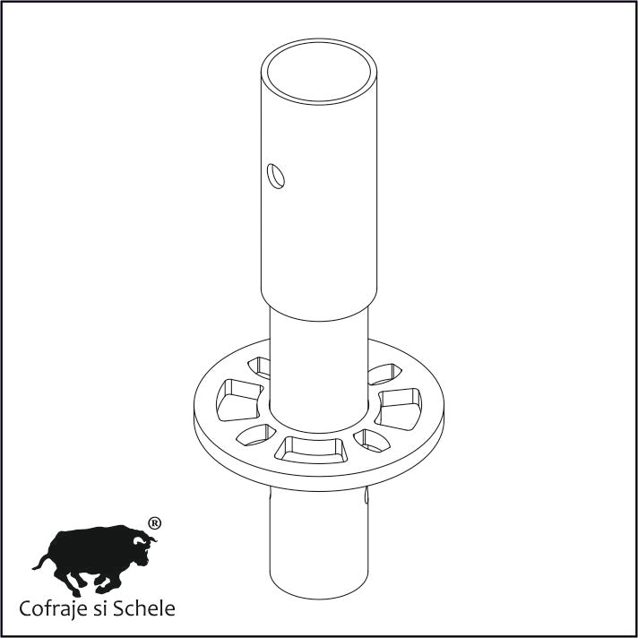 Element pornire schela multidirectionala H30cm