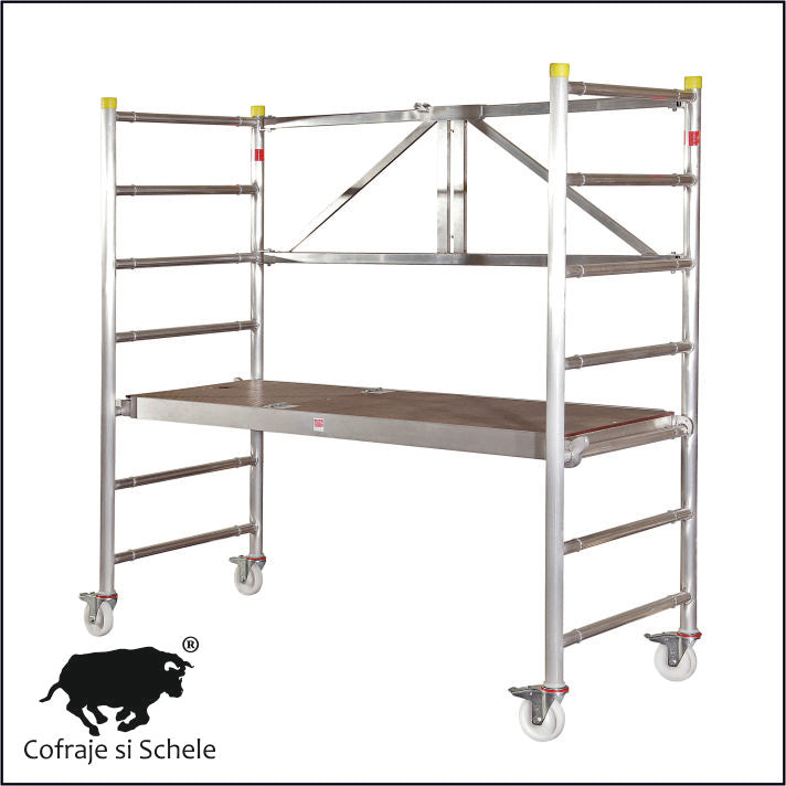 SCHELA MOBILA PLIABILA ALUMINIU BOY2 CU TRAPA ACCES