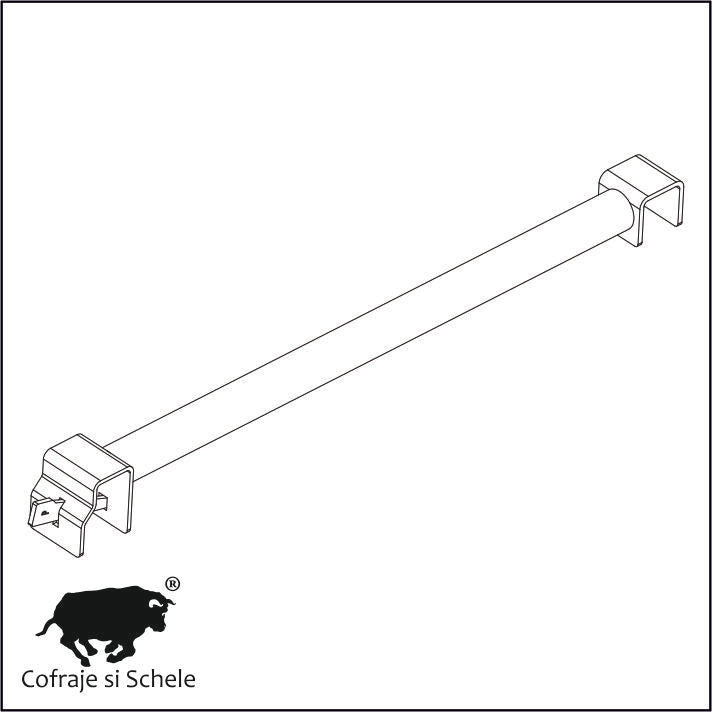 Traverse intermediare orizontale L115cm schela multidirectionala Ringlock MP