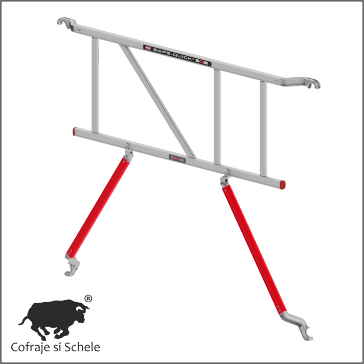 Balustradă Safe-Quick® 2 Guardrail 3.05m