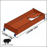 Podina Lucru Tego Antiderapant SYSTEM 75x200