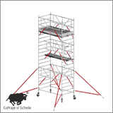 Platformă lemn simplă 2.45x0.60m RS5
