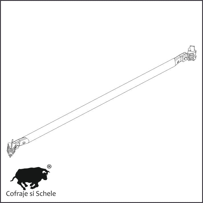 Diagonala verticala Ringlock MP schela multidirectionala 300x200cm