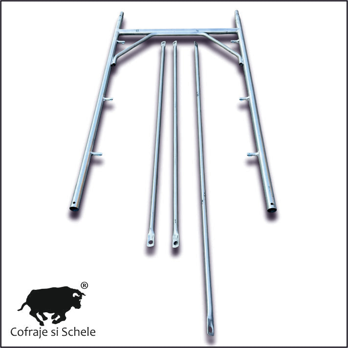 Schela metalica italiana zincata IP 3,6mp