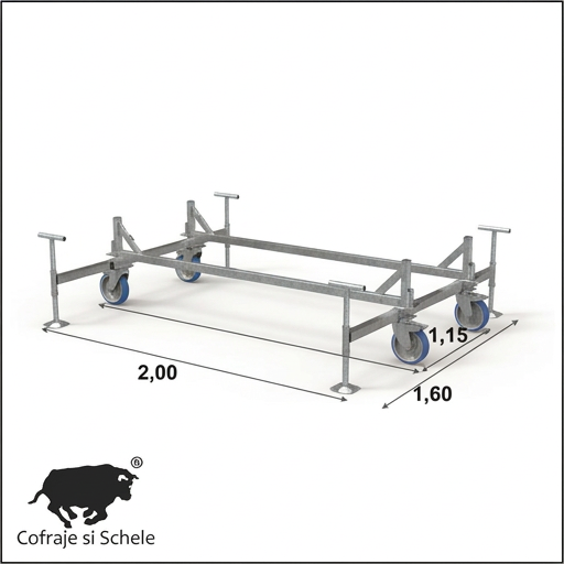 Baza Schela Mobila SYSTEM 75x180