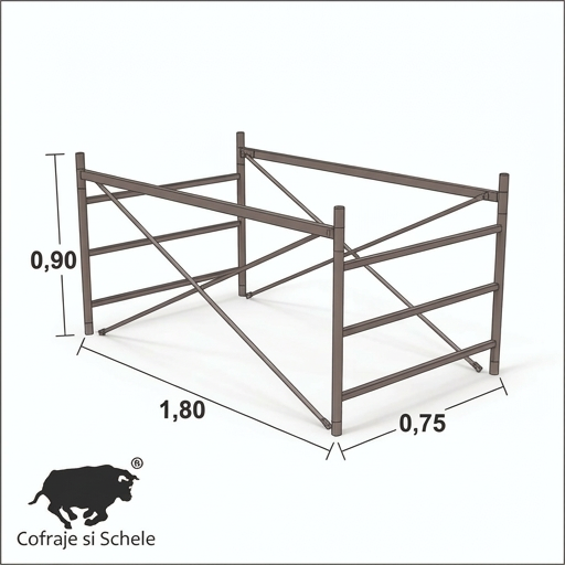 Turn de Schela Optional 0,90 m SYSTEM 75x180