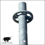Montant vertical fara conector H100cm second hand