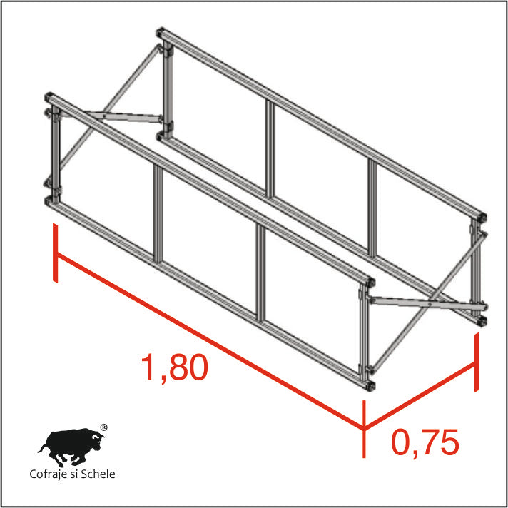 Schela aluminiu Ulysse
