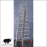Scara aluminiu transformabila IT4, 4 elemente, 11,3m