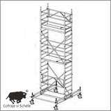 Schela Mobila Aluminiu Tip 70/4-250S 6.65m Inaltime