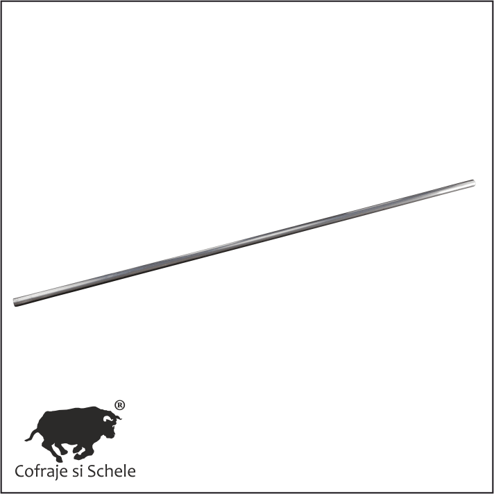 TEAVA ALUMINIU Ø48,3x3,8MM 3.00M