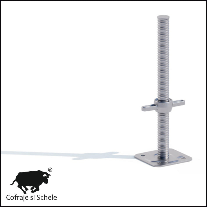 Baza reglabila zincata H33cm