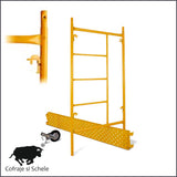 Cadru Schela Metalica Traditionala Standard 2x1m