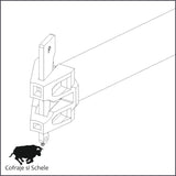 Diagonale orizontale 100x83cm schela multidirectionala Ringlock MP