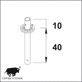 Montant vertical Ringlock MP fara conector H50cm