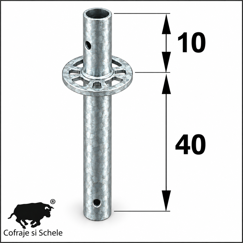 Montant vertical Ringlock MP fara conector H50cm