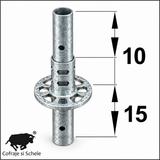 Montant vertical Ringlock MP Standard H25cm
