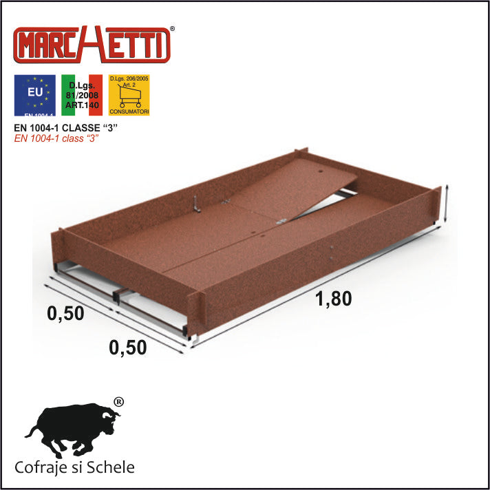 Platforma de Lucru cu Tego Antiderapant SYSTEM 120x180