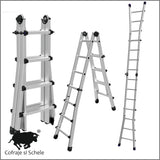 Scari telescopice multifunctionale BLACK