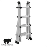 Scara aluminiu telescopica multifunctionala BLACK44, 4,07m