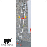 Scara aluminiu ED112, 3.60m