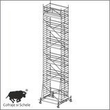 Schela Mobila Aluminiu Tip 150/10S 12.65m Inaltime