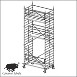 Schela Mobila Aluminiu Tip 150/5S 7.25m Inaltime