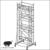 Schela Mobila Aluminiu Tip 150/6S 8.65m Inaltime