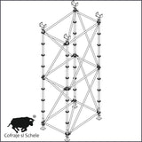 Diagonala verticala Ringlock MP schela multidirectionala 300x200cm