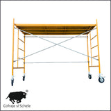 Schela Mobila pe Roti 3x2m cu 2 Podine 0.3x3m